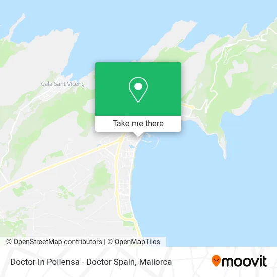 Doctor In Pollensa - Doctor Spain map