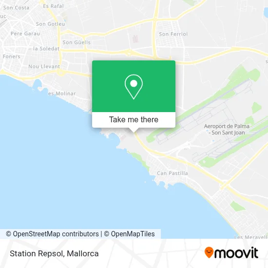 Station Repsol map