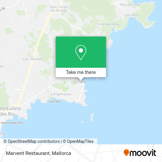 Marvent Restaurant map