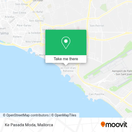 Ke Pasada Moda map