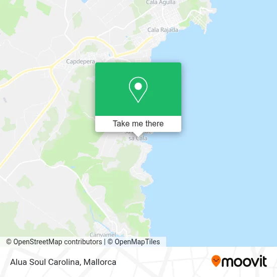 Alua Soul Carolina map