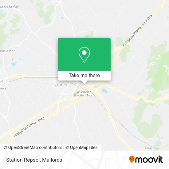 Station Repsol map