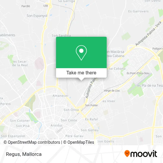 Regus map