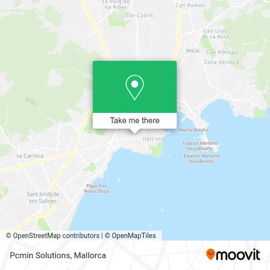 Pcmin Solutions map