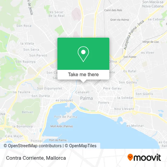 Contra Corriente map