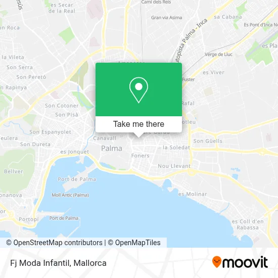 Fj Moda Infantil map