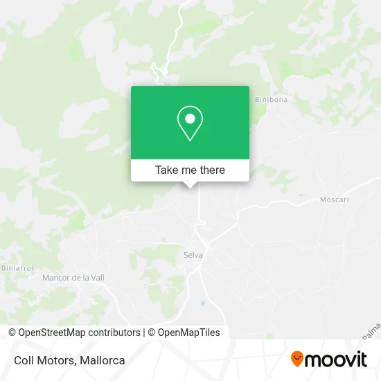 Coll Motors map