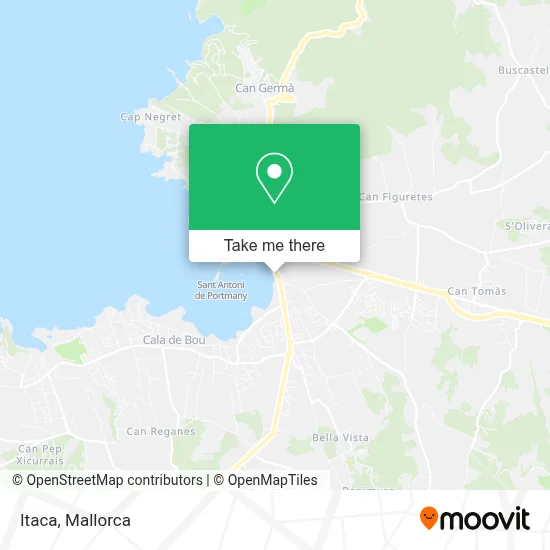 Itaca map