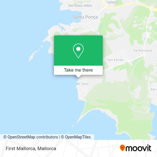 First Mallorca map