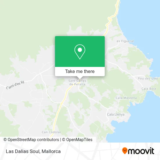 Las Dalias Soul map