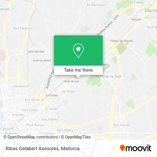 Ribas Gelabert Asesores map