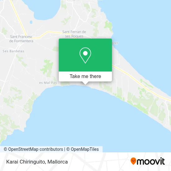 Karai Chiringuito map