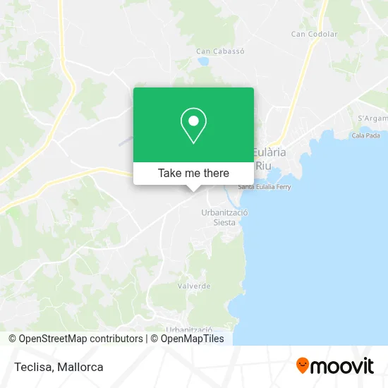 Teclisa map