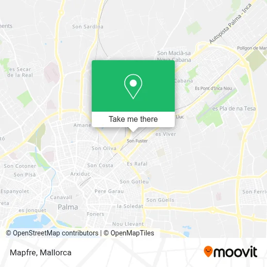 Mapfre map