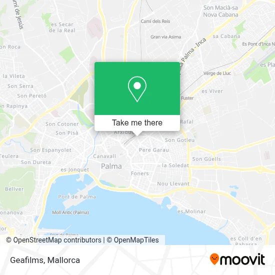 Geafilms map