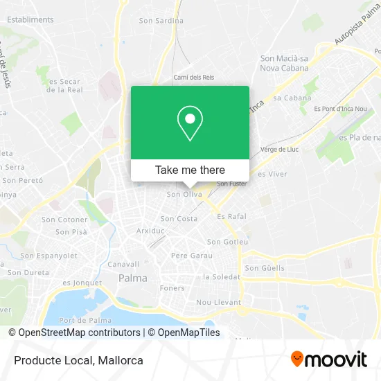 Producte Local map