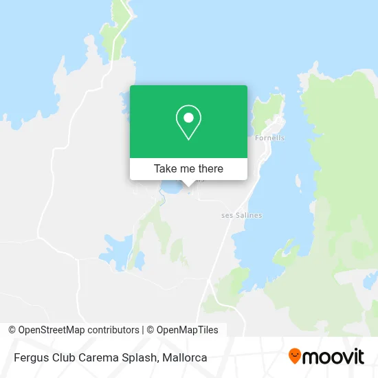 Fergus Club Carema Splash map