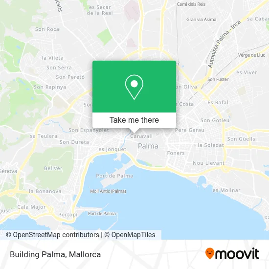Building Palma map