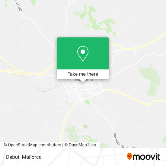 Debut map
