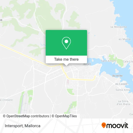 Intersport map