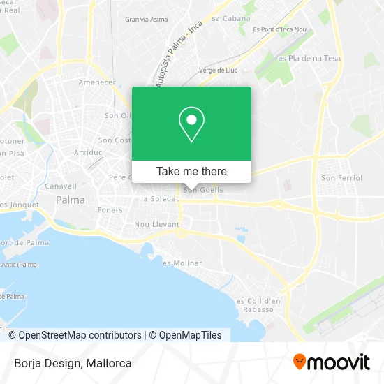 Borja Design map