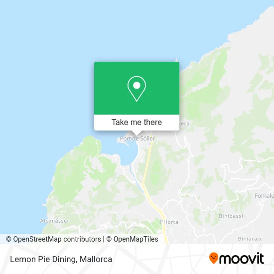 Lemon Pie Dining map