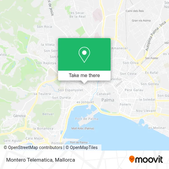 Montero Telematica map