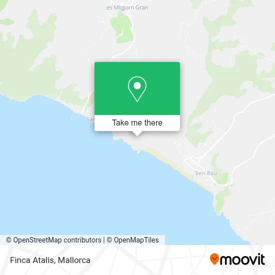 Finca Atalis map