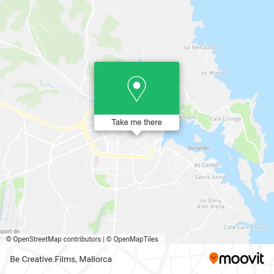 Be Creative.Films map
