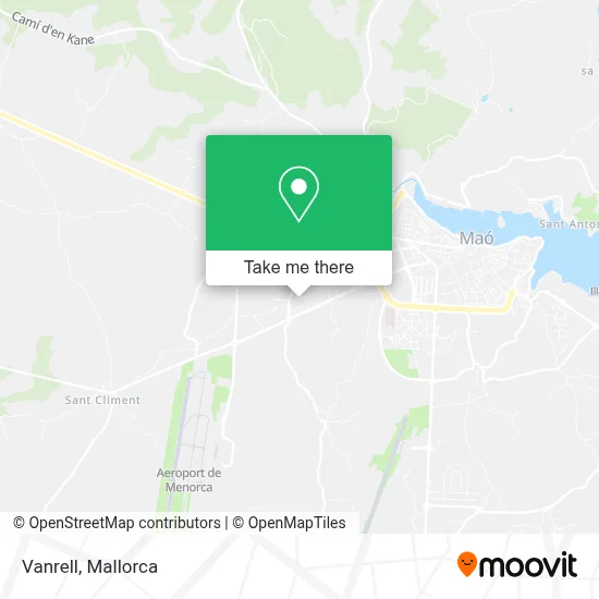Vanrell map