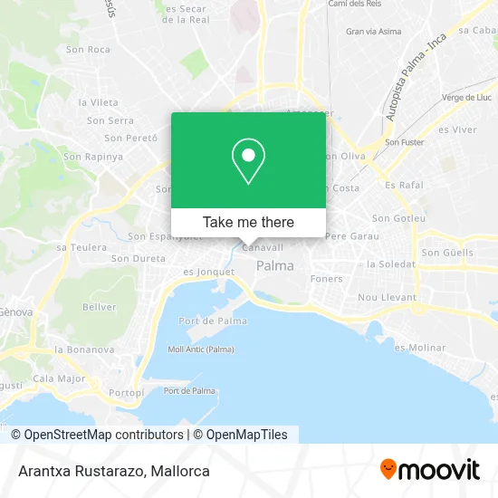 Arantxa Rustarazo map