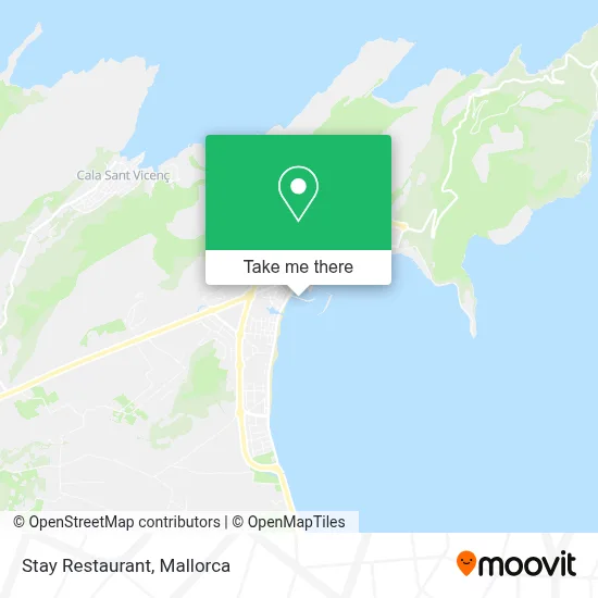 Stay Restaurant map