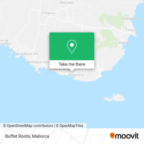 Buffet Roots map
