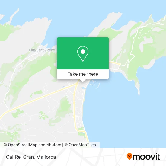Cal Rei Gran map