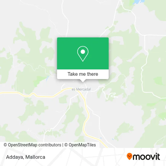 Addaya map