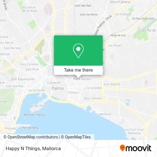 Happy N Things map