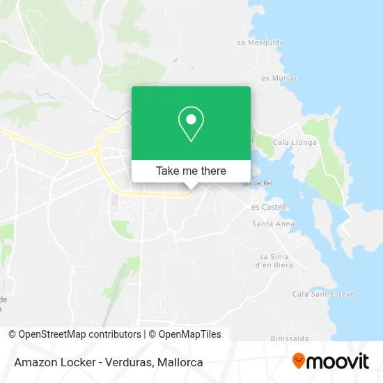 Amazon Locker - Verduras map