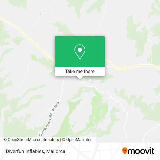 Diverfun Inflables map