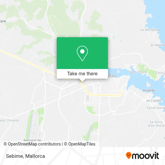 Sebime map