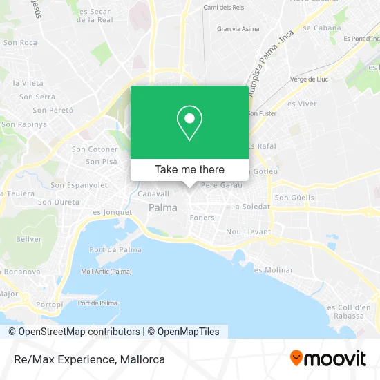 Re/Max Experience map