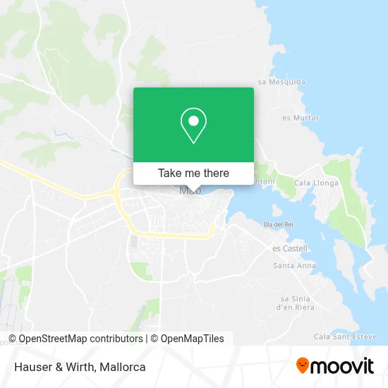 Hauser & Wirth map