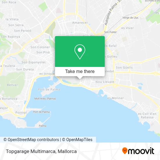 Topgarage Multimarca map