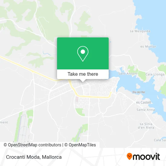 Crocanti Moda map