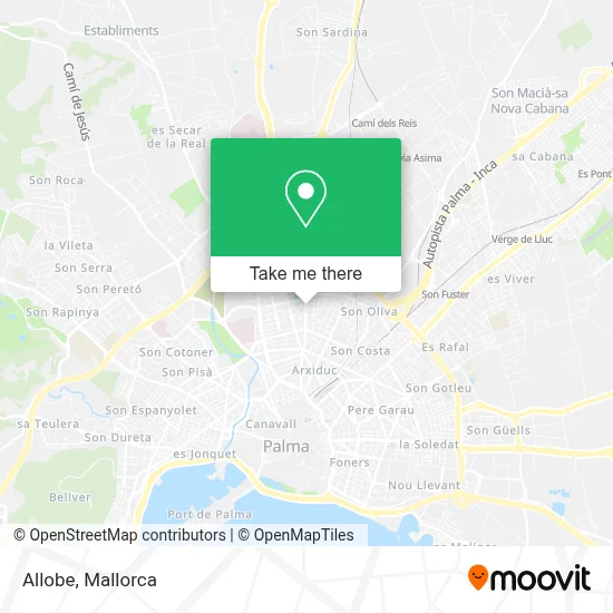 Allobe map