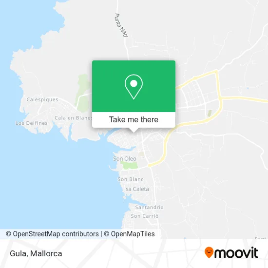 Gula map