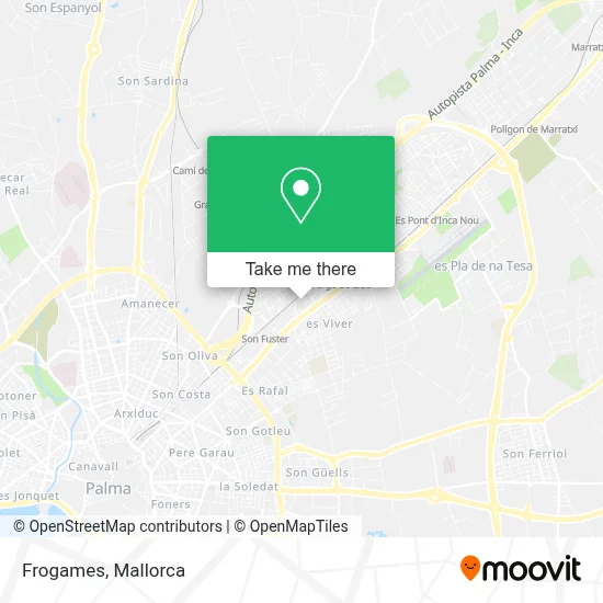 Frogames map