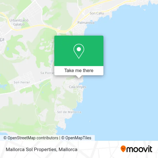 Mallorca Sol Properties map