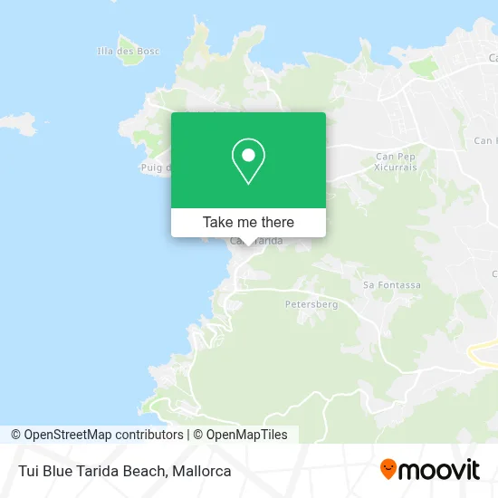 Tui Blue Tarida Beach map