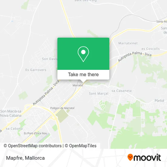 Mapfre map