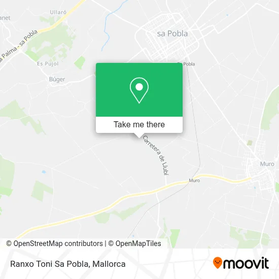 Ranxo Toni Sa Pobla map